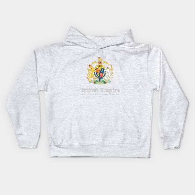 British Empire 2 Kids Hoodie by Madi's shop